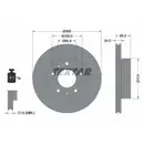 TEXTAR 92116703 Bremsscheiben 2 Stück FIAT