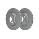 ATE 24.0122-0133.1 Bremsscheiben 2 Stück MERCEDES-BENZ