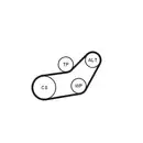CONTINENTAL CTAM 6PK1045K1 Keilrippenriemen Kit