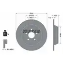 TEXTAR 92268703 Bremsscheiben 2 Stück hinten