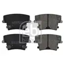 FEBI BILSTEIN 116109 Bremsbelagsatz für CHRYSLER, LANCIA