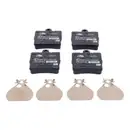 ATE Set Scheiben Ø288 vorn Ø278 hinten belüftet Beläge WK Mercedes C-Klasse