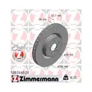 Zimmermann 530.2460.20 Bremsscheiben 2 Stück SUBARU