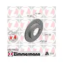 Original ZIMMERMANN 610.1198.52 Bremsscheiben 2 Stück für VOLVO