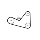 CONTINENTAL CTAM 6PK1050K3 Keilrippenriemen Kit