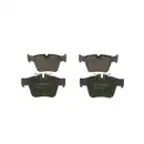 Bremsbelagsatz Scheibenbremse Bosch 0 986 424 334 für Mercedes Benz Hinterachse