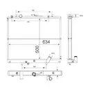 Kühler Motorkühlung Mahle CR 1747 000S Behr für Mitsubishi