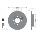 TEXTAR 92117103 Bremsscheiben 2 Stück HYUNDAI