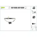 Fensterheber Valeo 851808 für Hyundai Vorne Rechts