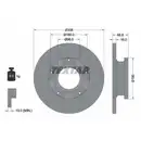 TEXTAR 92273903 Bremsscheiben 2 Stück hinten FORD