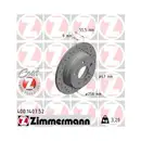 Original ZIMMERMANN 400.1407.52 Bremsscheiben 2 Stück für MERCEDES-BENZ