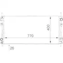 Kühler Motorkühlung Mahle CR 1346 000S Behr für Ford