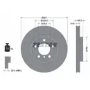 Original TEXTAR 92275605 Bremsscheiben 2 Stück vorne für MINI