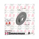Original ZIMMERMANN 230.2356.52 Bremsscheiben 2 Stück für FIAT