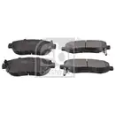 FEBI BILSTEIN 116354 Bremsbelagsatz für TOYOTA, LEXUS