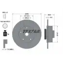 TEXTAR 92291003 Bremsscheiben 2 Stück hinten für RENAULT