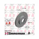 Original ZIMMERMANN 600.3212.52 Bremsscheiben 2 Stück für VW