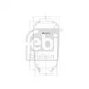 FEBI BILSTEIN 35879 Luftfederbalg für VOLVO