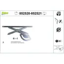 Fensterheber Valeo 852520 für Hyundai Vorne Links