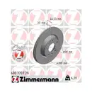 Zimmermann 600.3207.20 Bremsscheiben 2 Stück AUDI