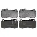 FEBI BILSTEIN 116131 Bremsbelagsatz für MERCEDES-BENZ