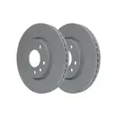ATE 24.0124-0133.1 Bremsscheiben 2 Stück SAAB