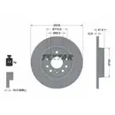 TEXTAR 92118503 Bremsscheiben 2 Stück OPEL