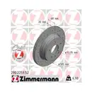 Original ZIMMERMANN 290.2259.52 Bremsscheiben 2 Stück für JAGUAR