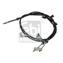 FEBI BILSTEIN 192639 Handbremsseil für FORD