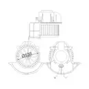 Innenraumgebläse Mahle AB 113 000S Behr für Audi für Porsche für Seat für Skoda