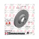 Original ZIMMERMANN 460.1574.20 Bremsscheiben 2 Stück für PORSCHE