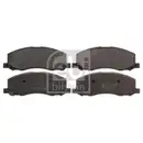FEBI BILSTEIN 116149 Bremsbelagsatz für SAAB, OPEL