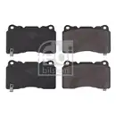 FEBI BILSTEIN 116151 Bremsbelagsatz für TESLA, CADILLAC, SAAB, OPEL, VOLVO