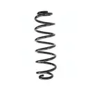 2x Spidan Fahrwerksfeder 86607 Hinterachse Skoda Octavia II VW Golf VI