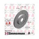 Original ZIMMERMANN 100.3334.52 Bremsscheiben 2 Stück für AUDI