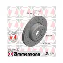 Original ZIMMERMANN 150.3465.52 Bremsscheiben 2 Stück für BMW