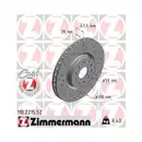 ZIMMERMANN 110.2215.52 Bremsscheiben 2 Stück für ALFA ROMEO LANCIA