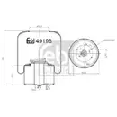 FEBI BILSTEIN 49198 Luftfederbalg