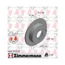 Zimmermann 440.3123.20 Bremsscheiben 2 Stück MITSUBISHI