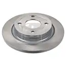 Febi Bremsscheiben Bremsbeläge Hinten für Ford Fiesta 7