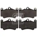 FEBI BILSTEIN 116168 Bremsbelagsatz für PORSCHE