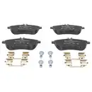 ATE Set Scheiben Ø288 vorn Ø278 hinten Bremsbeläge WK Mercedes C-Klasse