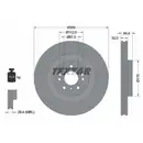 Original TEXTAR 92284205 Bremsscheiben 2 Stück vorne für MERCEDES-BENZ
