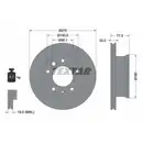 TEXTAR 92131503 Bremsscheiben 2 Stück MERCEDES-BENZ