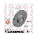 Original ZIMMERMANN 150.1271.52 Bremsscheiben 2 Stück für BMW