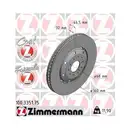 Original ZIMMERMANN 100.3351.75 Bremsscheiben 2 Stück für AUDI