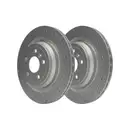 ATE 24.0122-0287.1 Bremsscheiben 2 Stück hinten für MERCEDES-BENZ