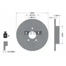 TEXTAR 92131803 Bremsscheiben 2 Stück MERCEDES-BENZ