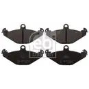 FEBI BILSTEIN 116189 Bremsbelagsatz für RENAULT