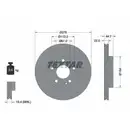 TEXTAR 92131903 Bremsscheiben 2 Stück MERCEDES-BENZ